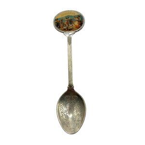 Vintage Sorrento Souvenir Collectible Spoon With Decorative Handle B84
